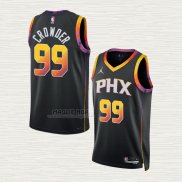 Maglia Jae Crowder NO 99 Phoenix Suns Statement 2022-23 Nero