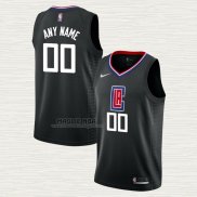 Maglia Los Angeles Clippers Personalizzate Statement Nero