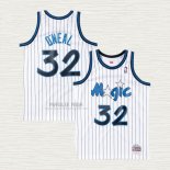 Maglia NO 32 Orlando Magic Throwback Bianco Shaquille O'neal