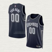 Maglia Orlando Magic Personalizzate Citta 2023-24 Blu