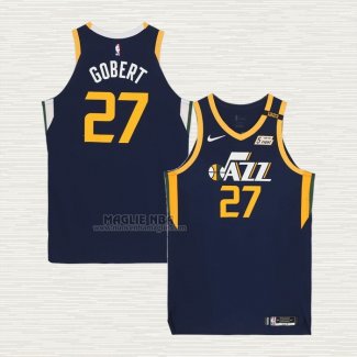 Maglia Rudy Gobert NO 27 Utah Jazz Icon Autentico Blu