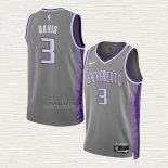 Maglia Terence Davis NO 3 Sacramento Kings Citta 2022-23 Grigio