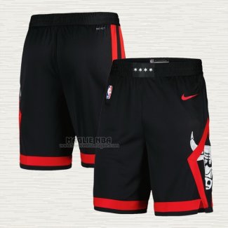 Pantaloncini Chicago Bulls Citta 2023-24 Nero