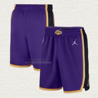 Pantaloncini Los Angeles Lakers Association Edition 2020-21 Viola