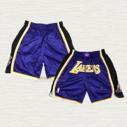 Pantaloncini Los Angeles Lakers Just Don Viola2