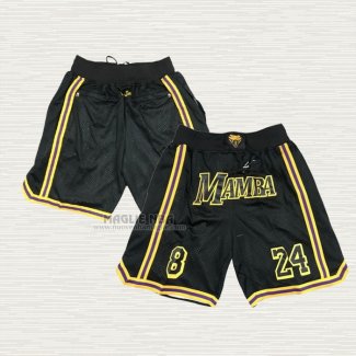 Pantaloncini Los Angeles Lakers Mamba Nero