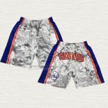 Pantaloncini Philadelphia 76ers Special Year Of The Tiger Bianco