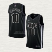 Maglia Ben Simmons NO 10 Brooklyn Nets Statement 2022-23 Nero