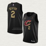 Maglia Collin Sexton NO 2 Cleveland Cavaliers Statement 2022-23 Nero