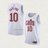 Maglia Darius Garland NO 10 Cleveland Cavaliers Association 2022-23 Bianco