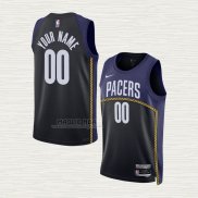 Maglia Indiana Pacers Personalizzate Citta 2022-23 Blu