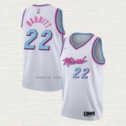 Maglia Jimmy Butler NO 22 Miami Heat Citta 2019 Bianco