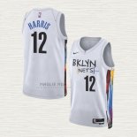 Maglia Joe Harris NO 12 Brooklyn Nets Citta 2022-23 Bianco