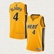 Maglia KZ Okpala NO 4 Miami Heat Earned 2020-21 Or