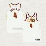 Maglia Kevin Porter Jr. NO 4 Cleveland Cavaliers Association Autentico Bianco