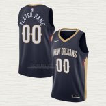 Maglia New Orleans Pelicans Personalizzate Icon Blu