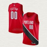 Maglia Portland Trail Blazers Personalizzate Statement Rosso