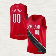 Maglia Portland Trail Blazers Personalizzate Statement Rosso