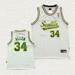 Maglia Ray Allen NO 34 Seattle SuperSonics Historic Bianco