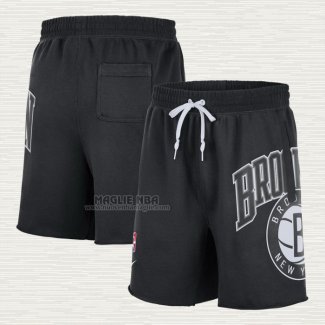 Pantaloncini Brooklyn Nets Just Don Big Logo Nero