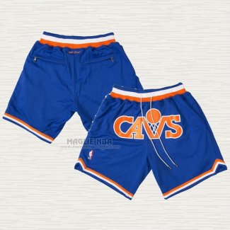 Pantaloncini Cleveland Cavaliers Just Don Blu