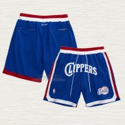 Pantaloncini Los Angeles Clippers Just Don Blu