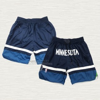 Pantaloncini Minnesota Timberwolves Just Don Blu