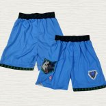 Pantaloncini Minnesota Timberwolves Throwback Blu