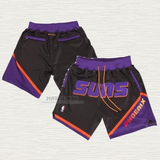 Pantaloncini Phoenix Suns Just Don Nero