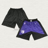 Pantaloncini Toronto Raptors Earned Edition 2020-21 Nero