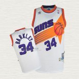 Maglia Charles Barkley NO 34 Phoenix Suns Throwback Bianco