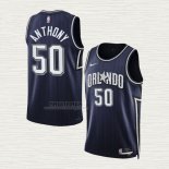 Maglia Cole Anthony NO 50 Orlando Magic Citta 2023-24 Blu