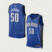 Maglia Cole Anthony NO 50 Orlando Magic Statement 2022-23 Blu