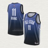 Maglia Kyrie Irving NO 11 Brooklyn Nets All Star 2023 Blu