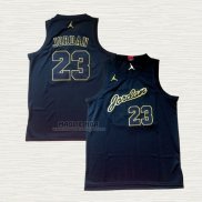 Maglia Michael Jordan NO 23 Or Nero