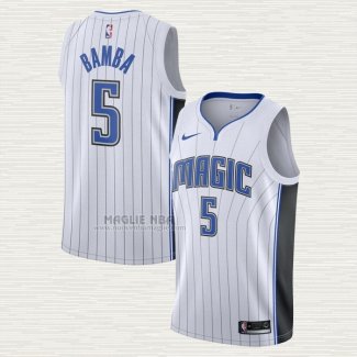 Maglia Mohamed Bamba NO 5 Orlando Magic Icon 2019-20 Bianco