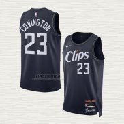 Maglia Robert Covington NO 23 Los Angeles Clippers Citta 2023-24 Blu