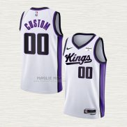 Maglia Sacramento Kings Personalizzate Association 2023-24 Bianco