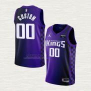 Maglia Sacramento Kings Personalizzate Statement 2023-24 Viola