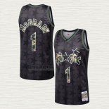 Maglia Tracy McGrady NO 1 Orlando Magic Throwback Nero