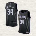 Maglia Wendell Carter JR. NO 34 Orlando Magic Citta 2022-23 Nero