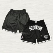 Pantaloncini Brooklyn Nets Just Don Nero2