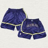 Pantaloncini Golden State Warriors Statement Just Don Blu