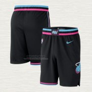 Pantaloncini Miami Heat Citta 2018-19 Nero