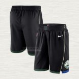 Pantaloncini Milwaukee Bucks 2017-18 Nero