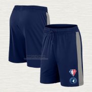 Pantaloncini Minnesota Timberwolves 75th Anniversary Blu