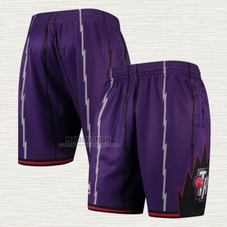 Pantaloncini Toronto Raptors Mitchell & Ness Viola