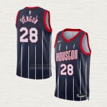 Maglia Alperen Sengun NO 28 Houston Rockets Citta 2022-23 Nero