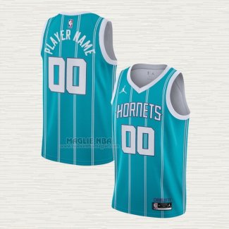 Maglia Charlotte Hornets Personalizzate Icon 2020-21 Verde