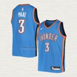 Maglia Chris Paul NO 3 Bambino Oklahoma City Thunder Icon Blu